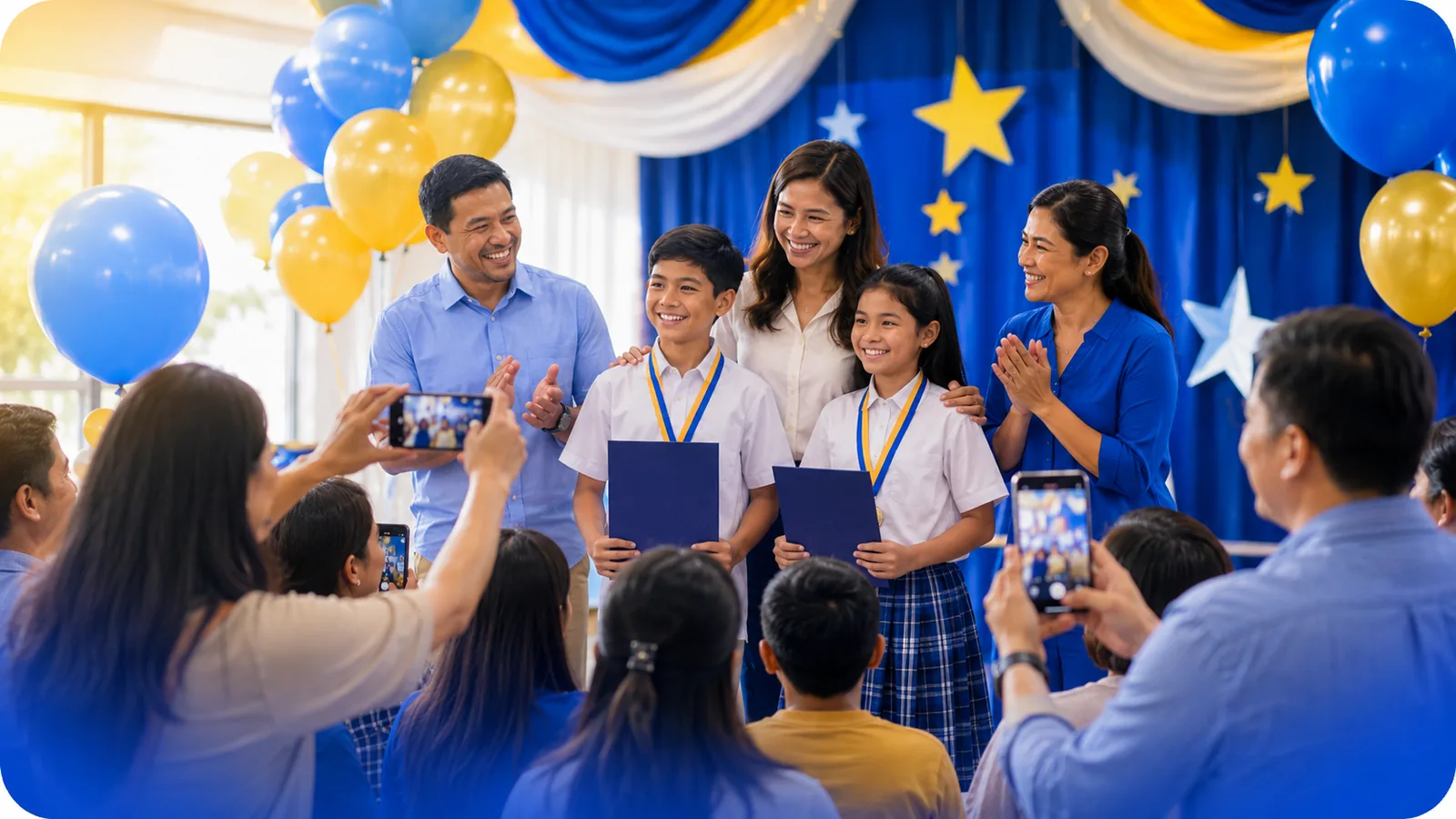 School program photo-sharing gallery preview